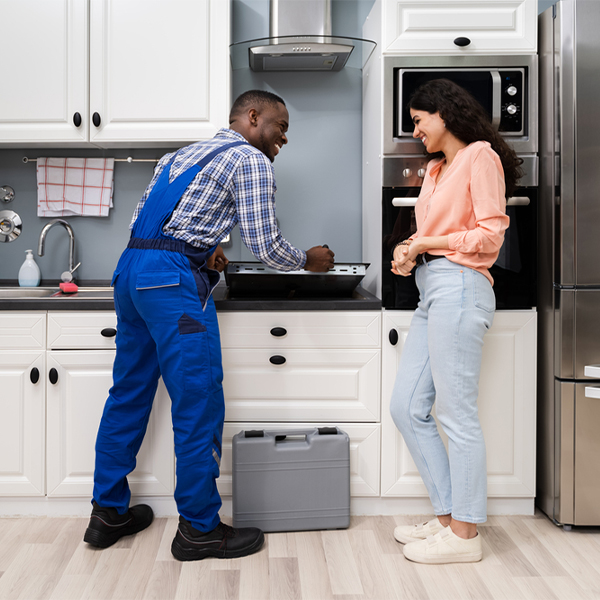 what kind of warranty do you offer on your cooktop repair services in Rangerville